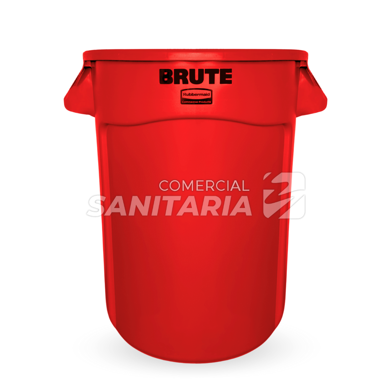 Imagen de CESTO BRUTE 32GAL ROJO