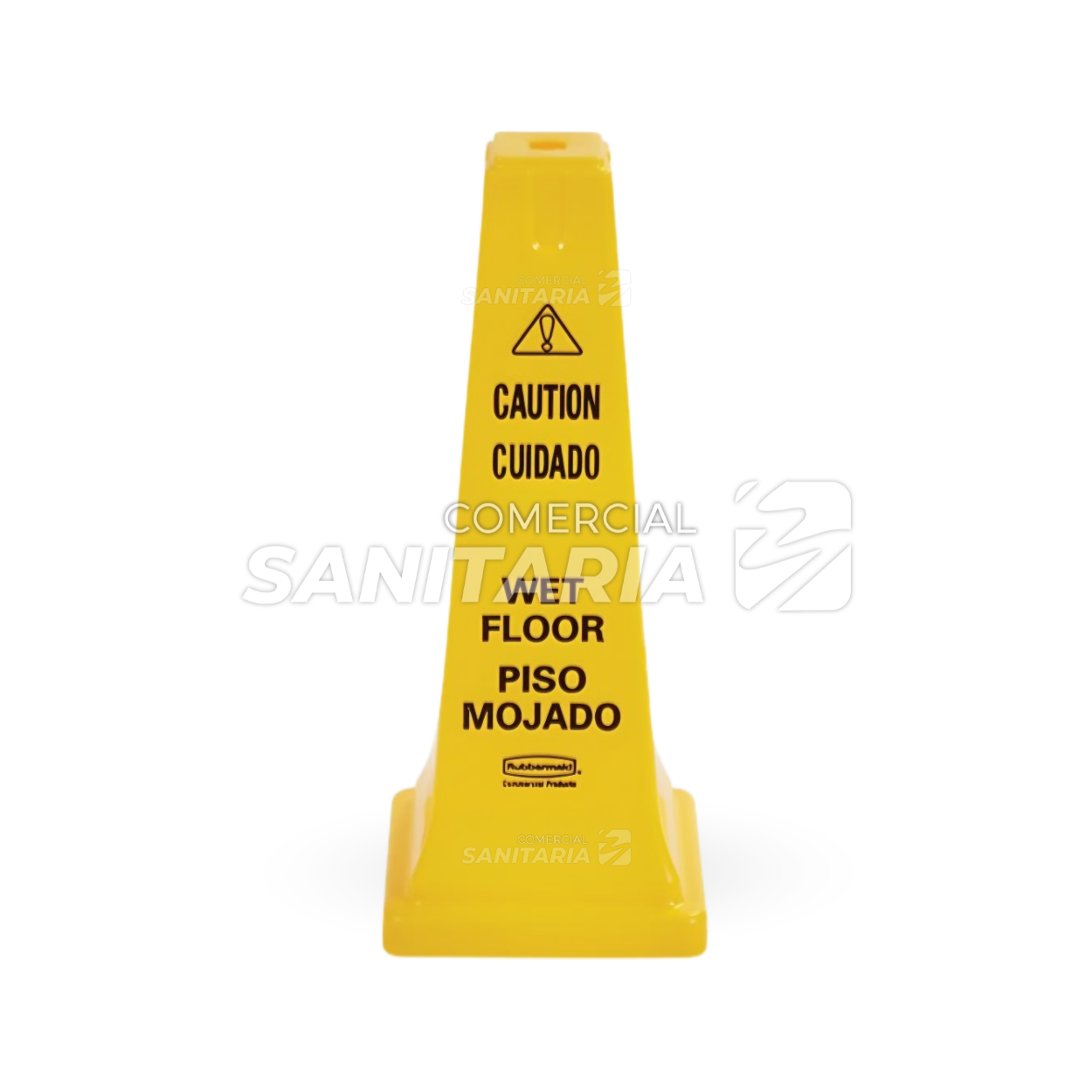 Imagen de CONO SEGURIDAD PRECAUCION PISO MOJADO 25" AMARILLO