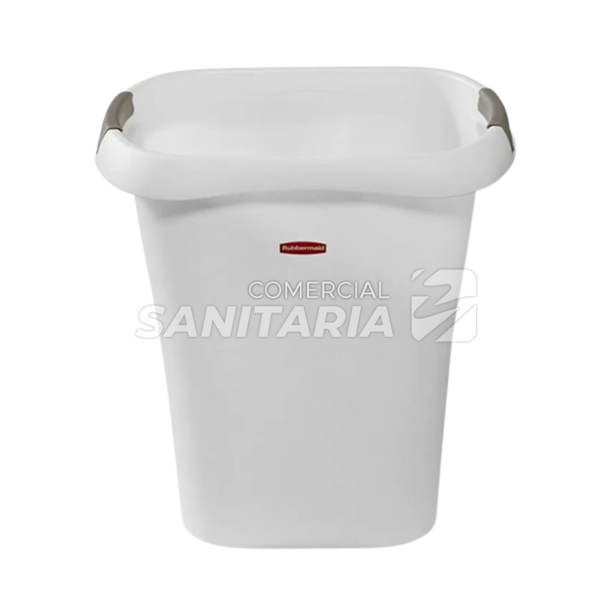 Imagen de CESTO DE BASURA CON PESTILLO 5.2GAL  BLANCO