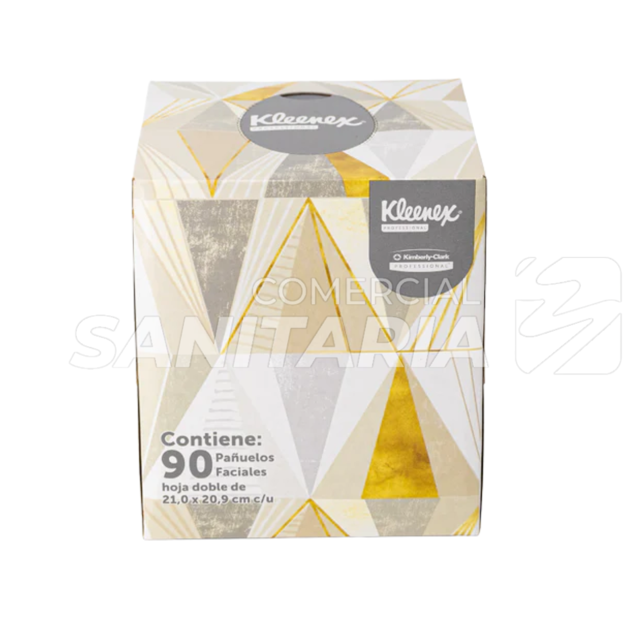 Imagen de PAÑUELO FACIAL KLEENEX CUBO 90 HOJAS / 36 PQ PZ