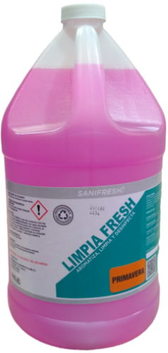 Imagen de LIMPIA FRESH   LIMPIADOR MULTIUSOS  PRIMAVERA GALON  3.785 LTS