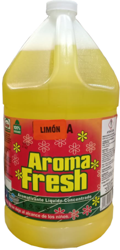 Imagen de AROMA FRESH LIQUIDO AROMATIZANTE LIMON GALON   3.785 LTS