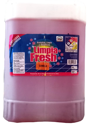Imagen de LIMPIA FRESH LIMPIADOR MULTIUSOS CANELA PORRON 19 LTS