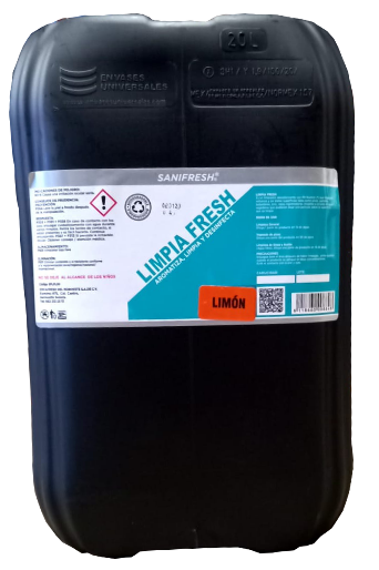 Imagen de LIMPIA FRESH LIMPIADOR MULTIUSOS LIMON PORRON 19 LTS