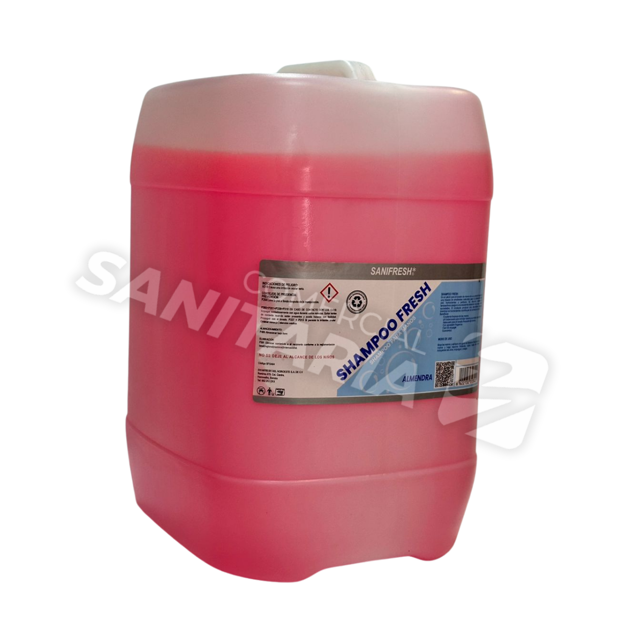 Imagen de JABON LIQUIDO PARA MANOS ALMENDRA PORRON 19 LTS