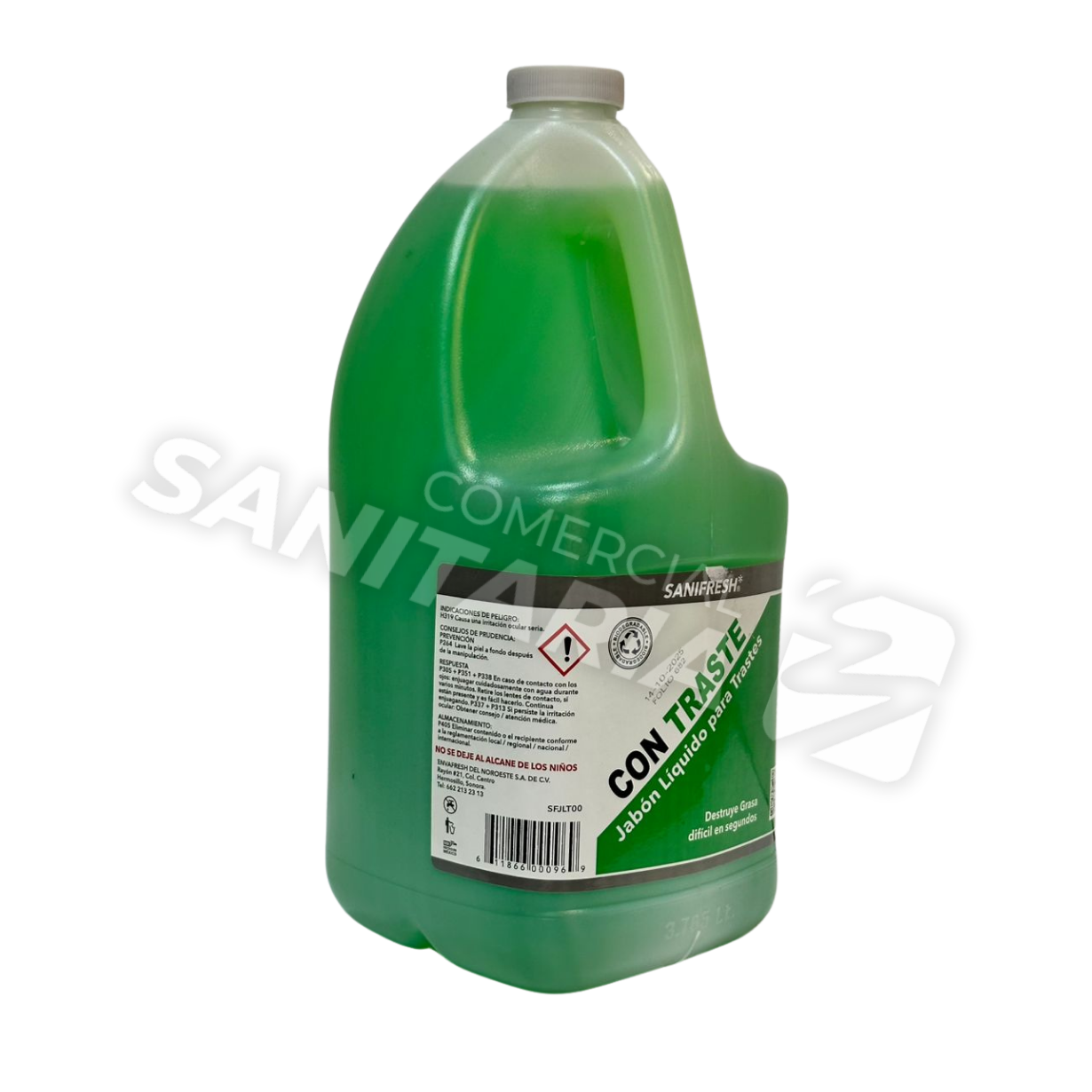 Imagen de JABON LIQUIDO PARA TRASTES GALON  3.785 LTS