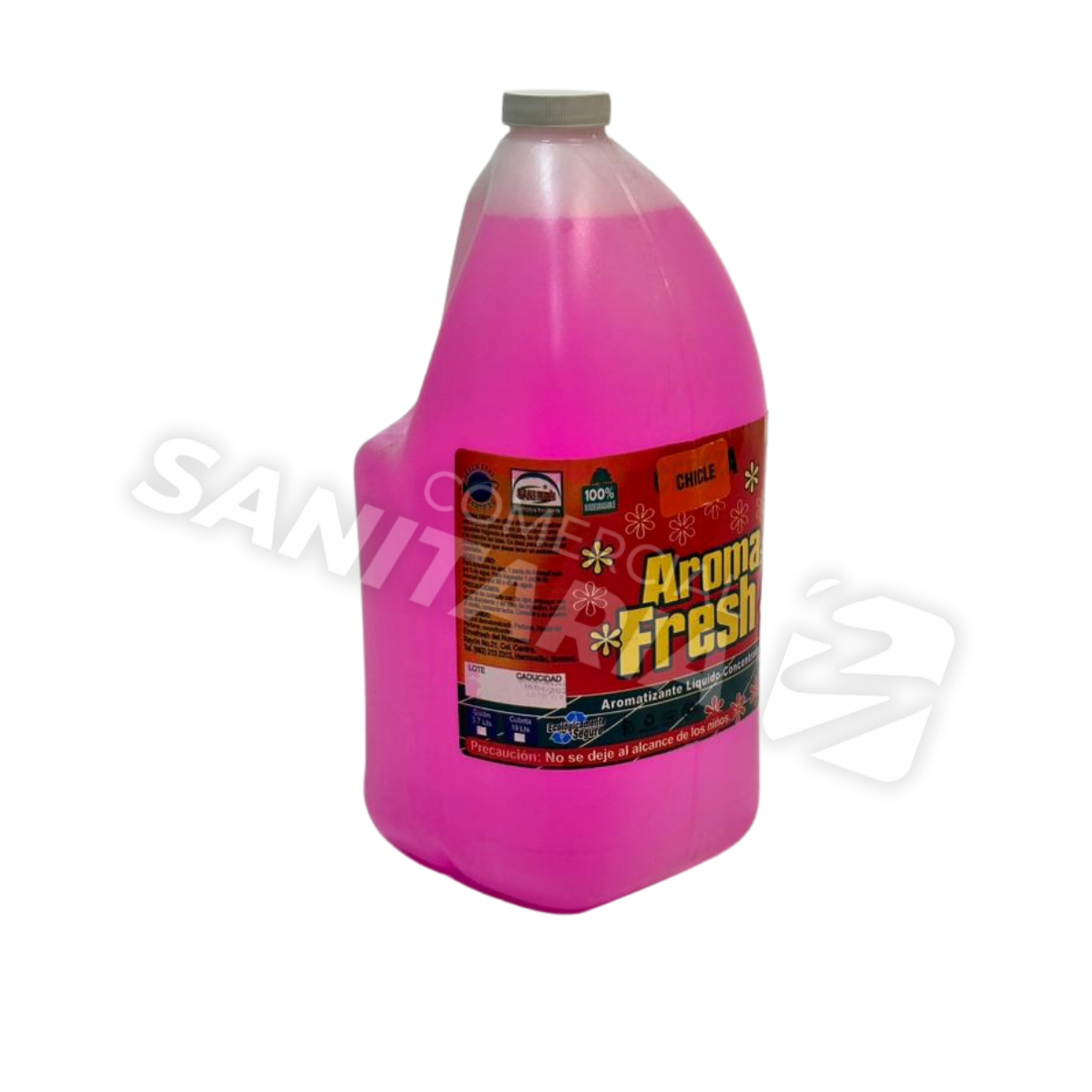 Imagen de AROMA FRESH  LIQUIDO AROMATIZANTE  CHICLE GALON  3.785 LTS