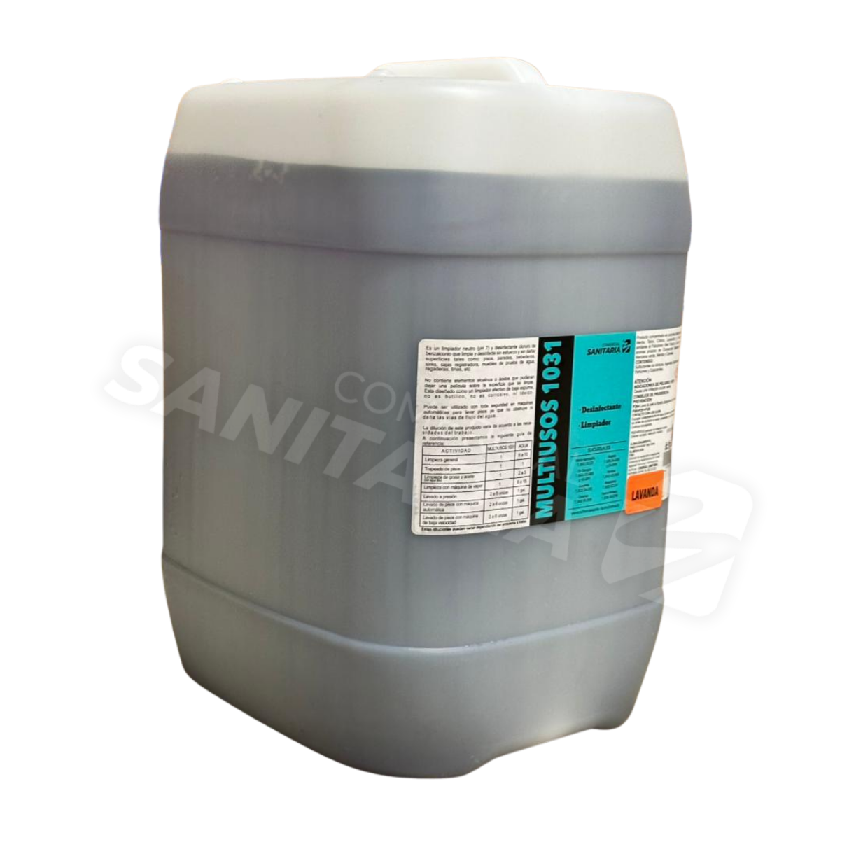 Imagen de LIMPIADOR MULTIUSOS 1031 LAVANDA PORRON 19 LTS