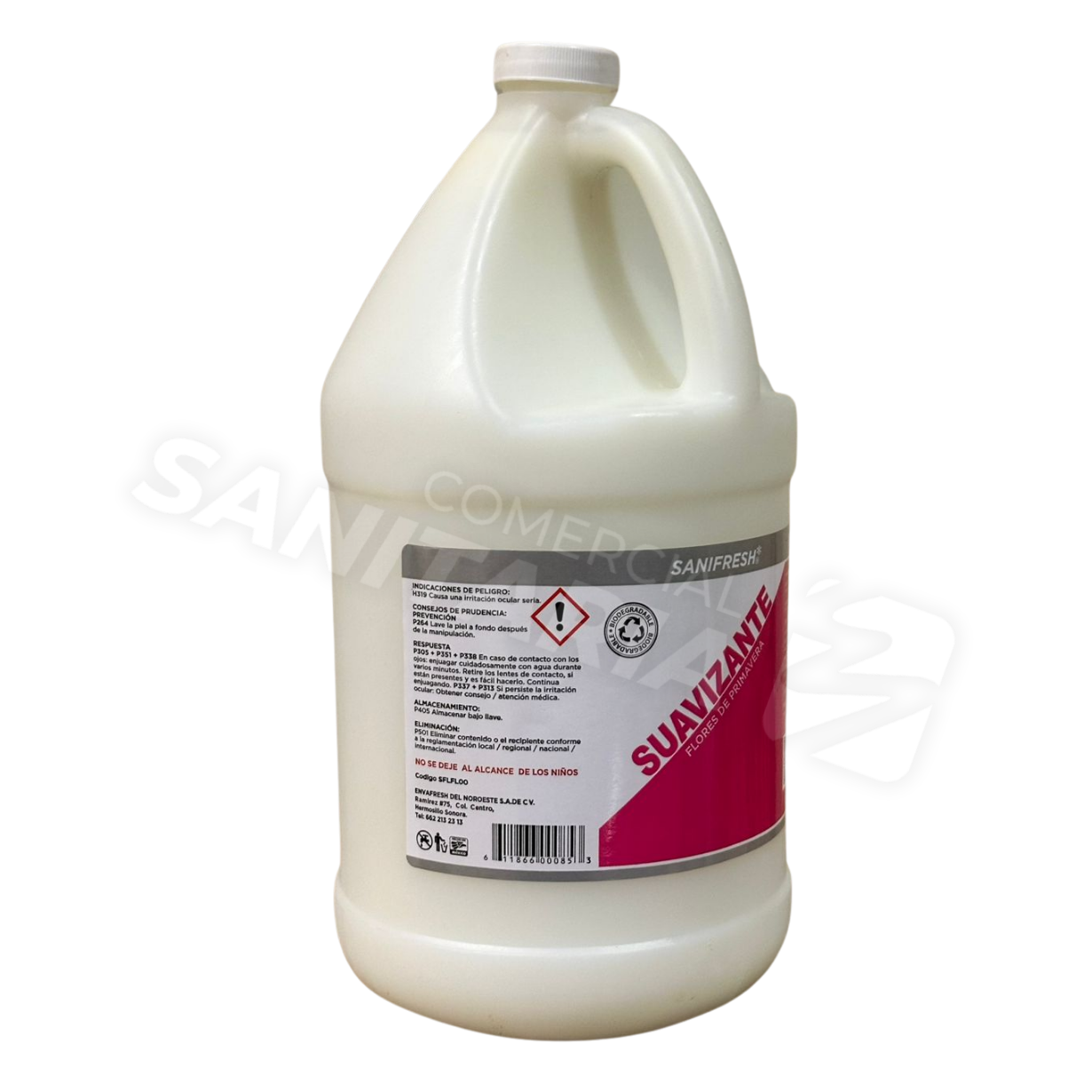 Imagen de SUAVIZANTE DE TELAS FLORES DE PRIMAVERA GALON  3.785 LTS